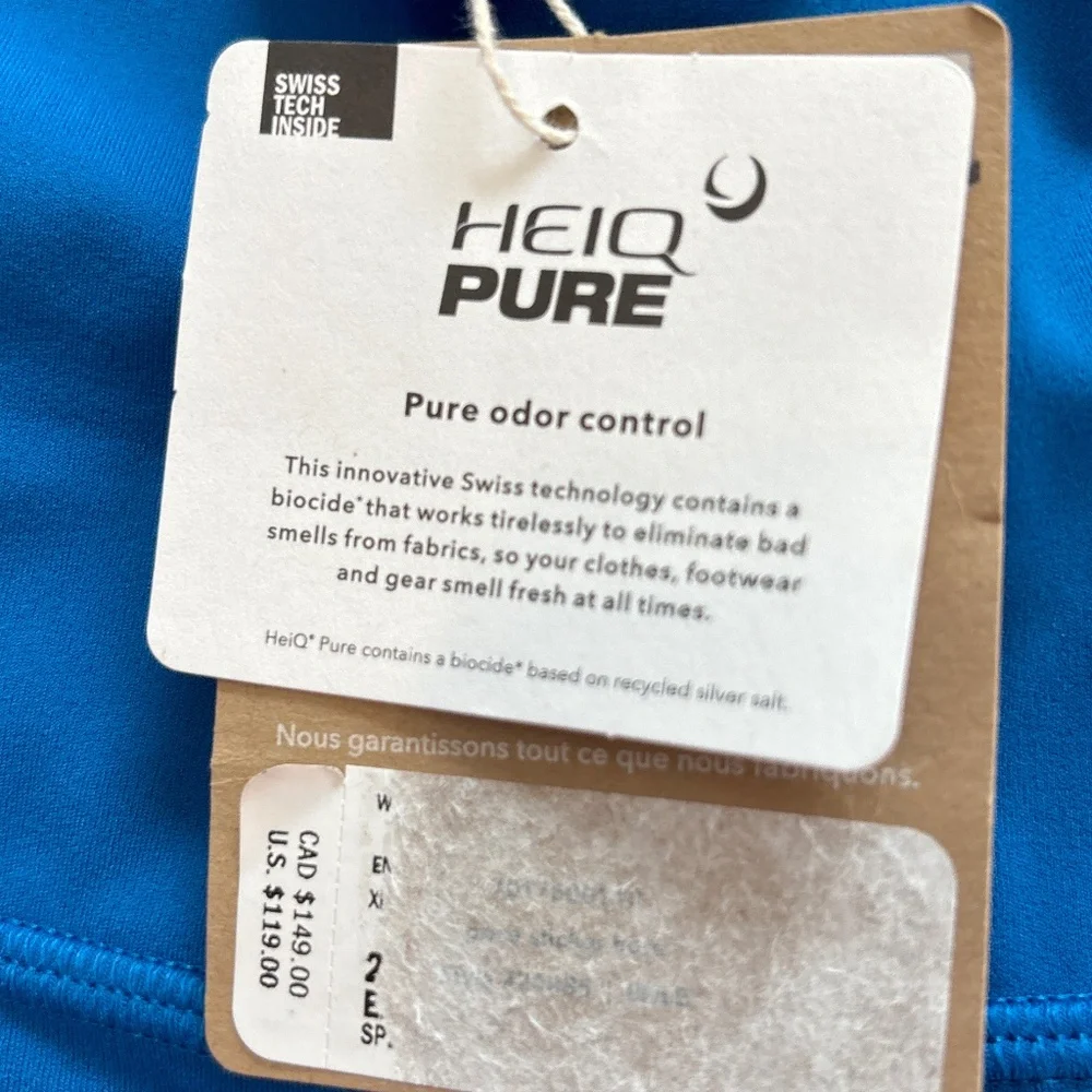Patagonia Maipo 7/8 Stash Tights in Endless Blue Size XL. NWT